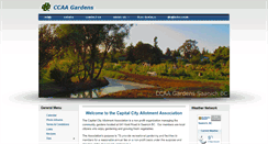 Desktop Screenshot of ccaagardens.org
